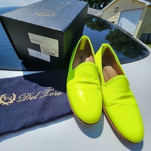 Del toro neon yellow loafers